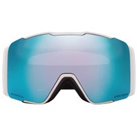 Oakley Line Miner Pro L (Low Bridge Fit) Goggle - Matte White Frame w/ Prizm Sapphire Irid & Prizm Iced Irid Lenses (OO7136-07)