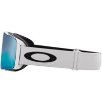 Oakley Line Miner Pro L (Low Bridge Fit) Goggle - Matte White Frame w/ Prizm Sapphire Irid & Prizm Iced Irid Lenses (OO7136-07)