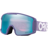 Oakley Prizm Line Miner M Goggle - Matte B1B Lilac Frame w/ Prizm Snow Sapphire Irid Lens (OO7093-81)