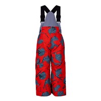 Obermeyer Volt Print Bib Pant - Boy's - Daffy Dayz / Red
