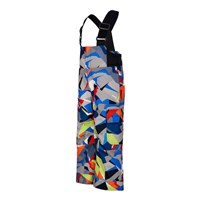 Obermeyer Volt Print Bib Pant - Boy's - Kaleido / Slope