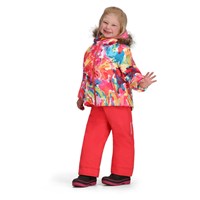 Obermeyer Ashor Jacket w/Faux Fur - Girl's - Passion Palette