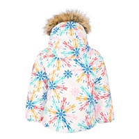 Obermeyer Ashor Jacket w/Faux Fur - Girl's - Skiflake / Multi