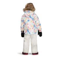 Obermeyer Ashor Jacket w/Faux Fur - Girl's - Skiflake / Multi