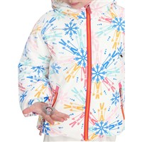 Obermeyer Ashor Jacket w/Faux Fur - Girl's - Skiflake / Multi
