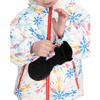 Obermeyer Ashor Jacket w/Faux Fur - Girl's - Skiflake / Multi