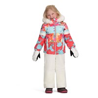 Obermeyer Kaizen Jacket w/Faux Fur - Girl's - Daffy Dayz / Pink