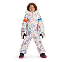 Obermeyer Kaizen Jacket w/Faux Fur - Girl's - Skiflake / Multi