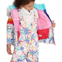 Obermeyer Kaizen Jacket w/Faux Fur - Girl's - Skiflake / Multi