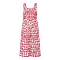 Obermeyer Snoverall Print Bib Pant - Girl's - Graphic Heart