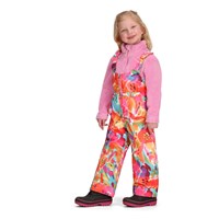 Obermeyer Snoverall Print Bib Pant - Girl's - Passion Palette