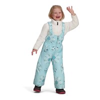 Obermeyer Snoverall Print Bib Pant - Girl's - Skiflake / Blue