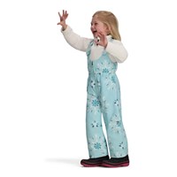 Obermeyer Snoverall Print Bib Pant - Girl's - Skiflake / Blue