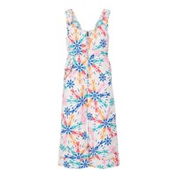 Obermeyer Snoverall Print Bib Pant - Girl's - Skiflake / Multi