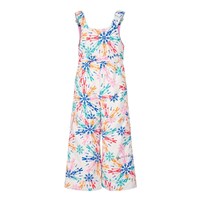 Obermeyer Snoverall Print Bib Pant - Girl's - Skiflake / Multi