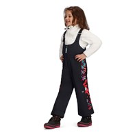 Obermeyer Snoverall Stripe Bib Pant - Girl's - Black