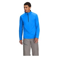 Obermeyer Oly Baselayer Zip Top - Men's - Bali Blue