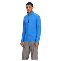 Obermeyer Oly Baselayer Zip Top - Men's - Bali Blue