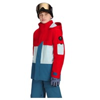 Obermeyer Axel Jacket - Teen Boy's - Fresno Red