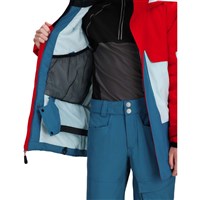 Obermeyer Axel Jacket - Teen Boy's - Fresno Red