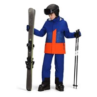 Obermeyer Axel Jacket - Teen Boy's - Midnight Frost