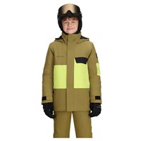Obermeyer Axel Jacket - Teen Boy's - Smokey Olive