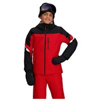Obermeyer Fleet Jacket - Teen Boy's - Fresno Red