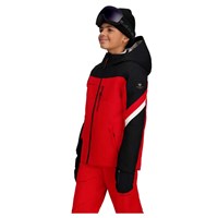 Obermeyer Fleet Jacket - Teen Boy's - Fresno Red