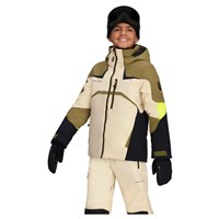 Obermeyer Mach 15 Jacket - Teen Boy's - Bone