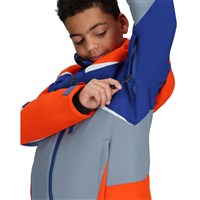 Obermeyer Mach 15 Jacket - Teen Boy's - High Kick Orange