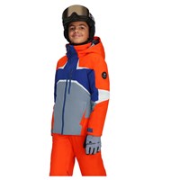 Obermeyer Mach 15 Jacket - Teen Boy's - High Kick Orange