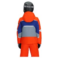 Obermeyer Mach 15 Jacket - Teen Boy's - High Kick Orange