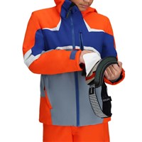 Obermeyer Mach 15 Jacket - Teen Boy's - High Kick Orange