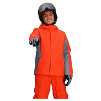 Obermeyer Ryder Jacket - Teen Boy's - High Kick Orange
