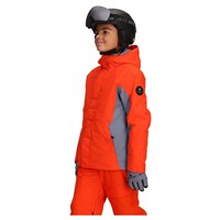 Obermeyer Ryder Jacket - Teen Boy's - High Kick Orange