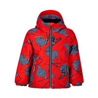 Obermeyer Ashor Jacket - Unisex - Daffy Dayz / Red
