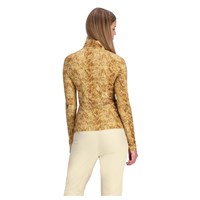 Obermeyer Oly Baselayer Zip Top - Women's - Honey Snake