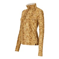 Obermeyer Oly Baselayer Zip Top - Women's - Honey Snake