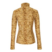 Obermeyer Oly Baselayer Zip Top - Women's - Honey Snake