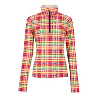 Obermeyer Oly Baselayer Zip Top - Women's - Sun Day Plaid