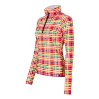 Obermeyer Oly Baselayer Zip Top - Women's - Sun Day Plaid