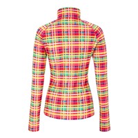 Obermeyer Oly Baselayer Zip Top - Women's - Sun Day Plaid