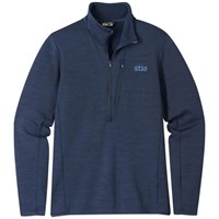 Stio Glide Power Stretch Half Zip - Men's - Mountain Shadow Heather