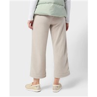 Stio Turpin Fleece Wide Crop Pant - Women's - Atmosphere Heather