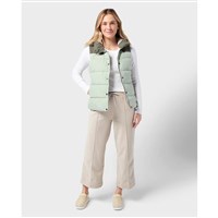 Stio Turpin Fleece Wide Crop Pant - Women's - Atmosphere Heather