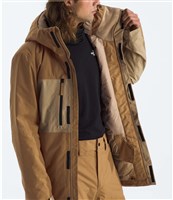 The North Face Freedom Insulated Jacket - Men's - Utility Brown / Khaki Stone