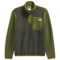 The North Face Yumiori 1/4 Zip - Men's - New Taupe Green / Woodland Green / Deep Dijon