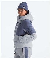 The North Face Cold Spell Cropped Down Jacket - Women's - Blue Flax / Twilight Galaxy