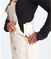The North Face Freedom Insulated Bib - Women's - White Dune