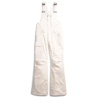 The North Face Freedom Insulated Bib - Women's - White Dune